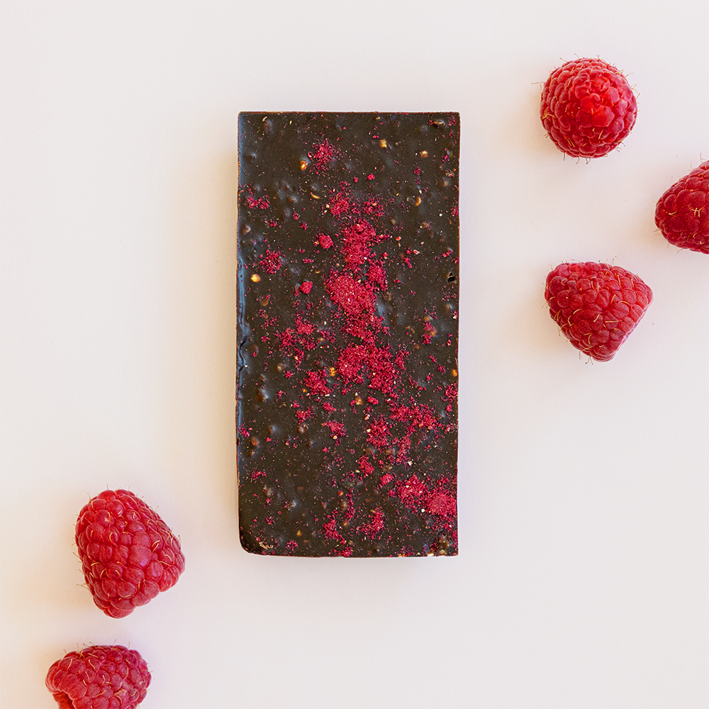 Raspberry Cocoalina Dark Chocolate Bar BELOVD LLC raspberry-cocoalina-dark-chocolate-bar-belovd-llc